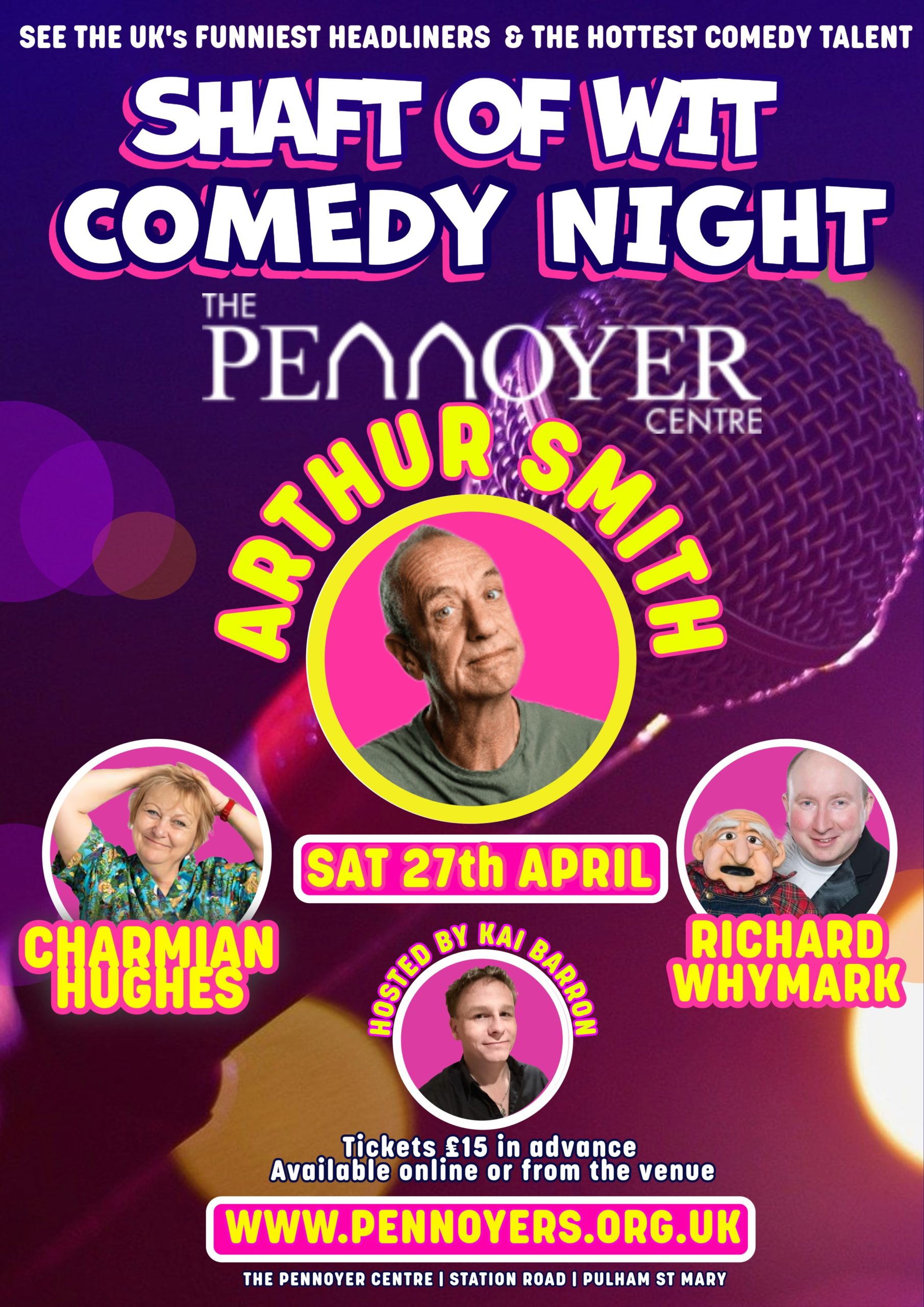 NEW – Comedy Night with ‘Shaft of Wit’